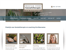 Tablet Screenshot of kimboersema.nl